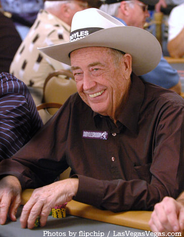 Doyle Brunson setzt sich noch lange nicht zur Ruhe